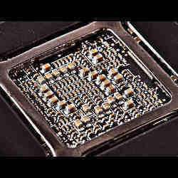 Only so many transistors can fit on a silicon chip.