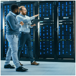 data center workers