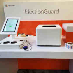 Microsoft's ElectionGuard system.