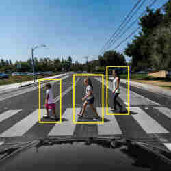 Pedestrian detection.