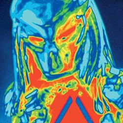 thermal vision Predator figure