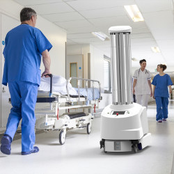 UVD Robot in hospital