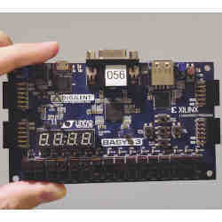 Field Programmable Gate Arrays can be flexibly programmed.