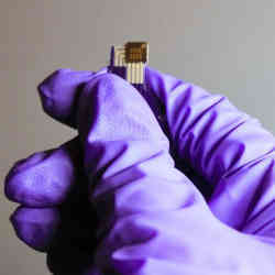 Hardware made of a so-called quantum material. 