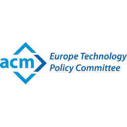 Logo of the ACM European Technology Policy Committee.