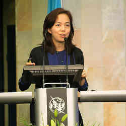 Fei-Fei Li, Sequoia Capital Professor of Computer Science at Stanford University.