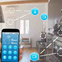 Controlling smart home devices.