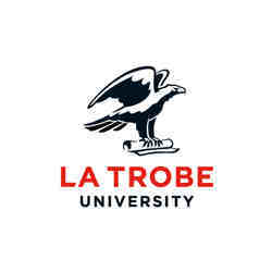 The logo of La Trobe University