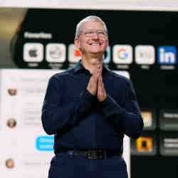 Apple chief executive Timothy D. Cook.