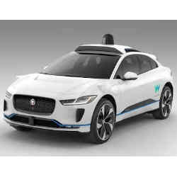 Waymo's fully self-driving Jaguar I-PACE electric SUV.