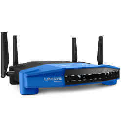 A home router.