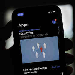 Switzerland's contact tracing app.