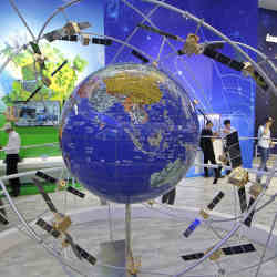 A model of the BeiDou Navigation Satellite System.