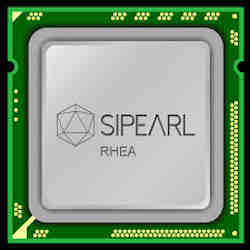 A rendering of the Rhea processor, to be released next year and slated for use in the forthcoming European exascale supercomputer in 2022. 