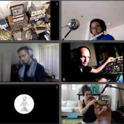 Part of a screengrab of a JackTrip jam session.