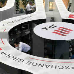 Tokyo Stock Exchange operator Japan Exchange Group scrambled to deal with a technical malfunction.