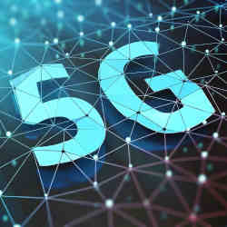 A representation of 5G networks. 