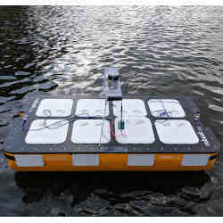 The latest version of the autonomous Roboat is 2 meters long and capable of carrying passengers.