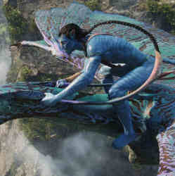 A scene from the motion picture Avatar.