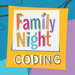 'Family Night Coding' promotional image