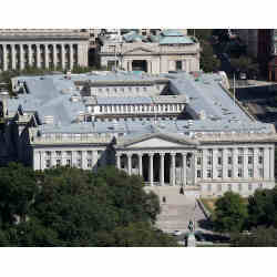 The U.S. Treasury was one of the agencies targeted by hackers. 