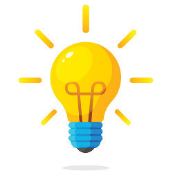 lightbulb, illustration