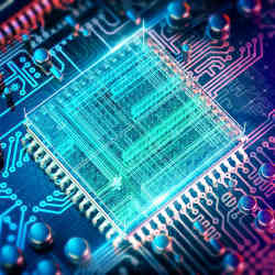 A RISC-V chip.