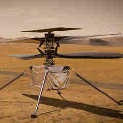 NASA's Ingenuity helicopter drone.