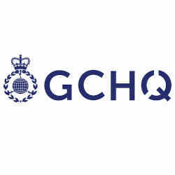 A GCHQ logo.