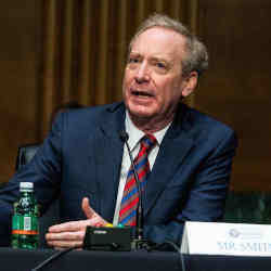 Microsoft president Brad Smith.