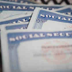 Social Security cards. 