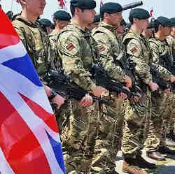 U.K. Army soldiers.