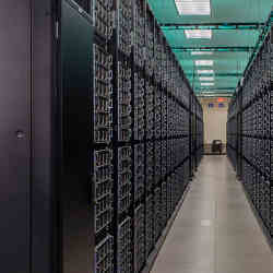 The Frontera supercomputer at the Texas Advanced Computing Center. 