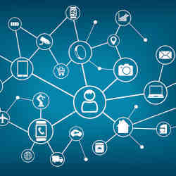 Mapping an individual's Internet connections. 