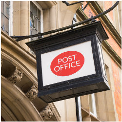 Post Office sign