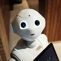 Softbank's Pepper robot. 