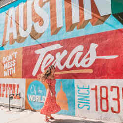 A mural in Austin, TX.