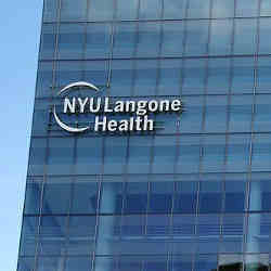 An NYU Langone Health building. 