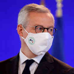 French Economy and Finance Minister Bruno Le Maire.