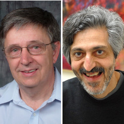 2021 Abel Prize recipients Laszlo Lovasz and Avi Wigderson 