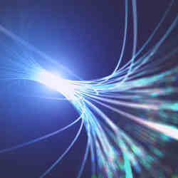 Optical fibers. 