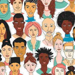 A representation of diversity, equity, and inclusion. 