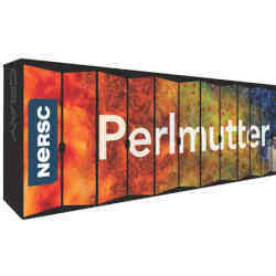 The Perlmutter supercomputer. 