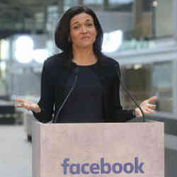 Facebook's Sheryl Sandberg.