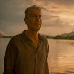 Anthony Bourdain in Roadrunner: A Film About Anthony Bourdain.