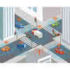 Connected Autonomous Vehicles Make Intersections Safer