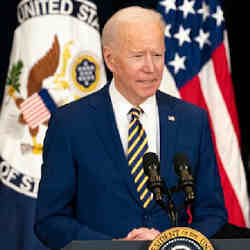 U.S. president Joe Biden.