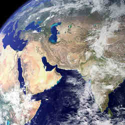 A satellite image.