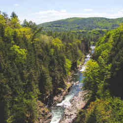 A mountain stream.