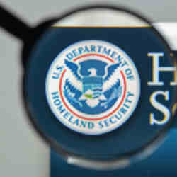 Seal of the Department of Homeland Security.